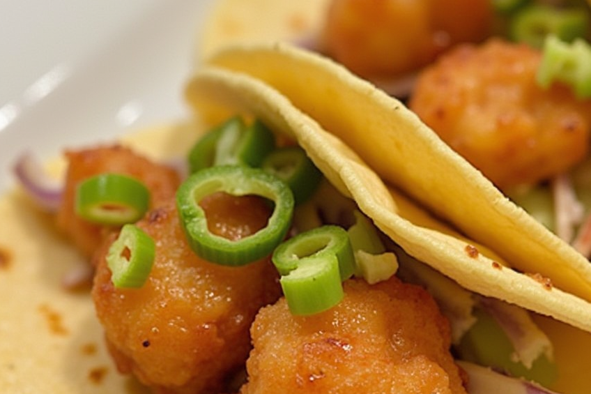 Air Fryer Bang Bang Shrimp Tacos Recipe