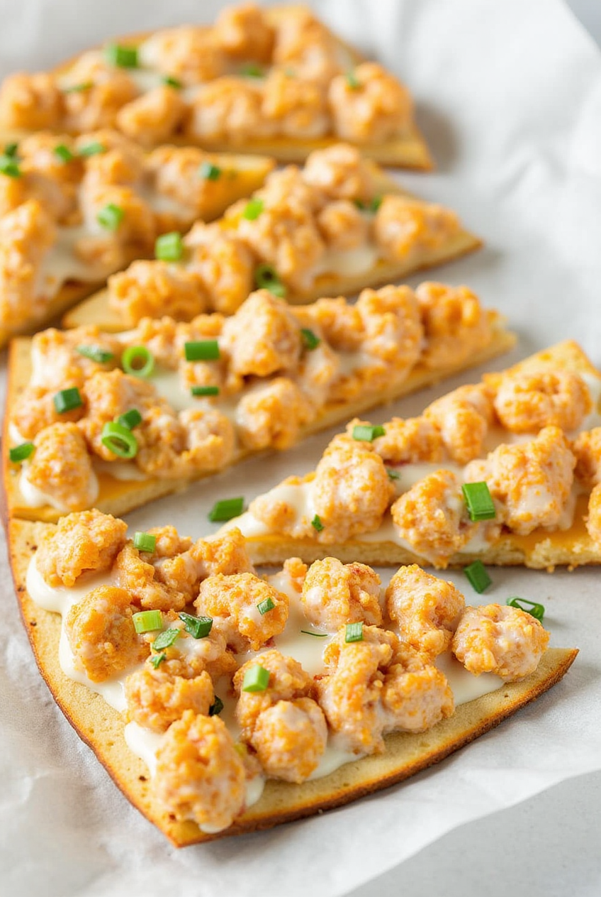 Buffalo Chicken Flatbread