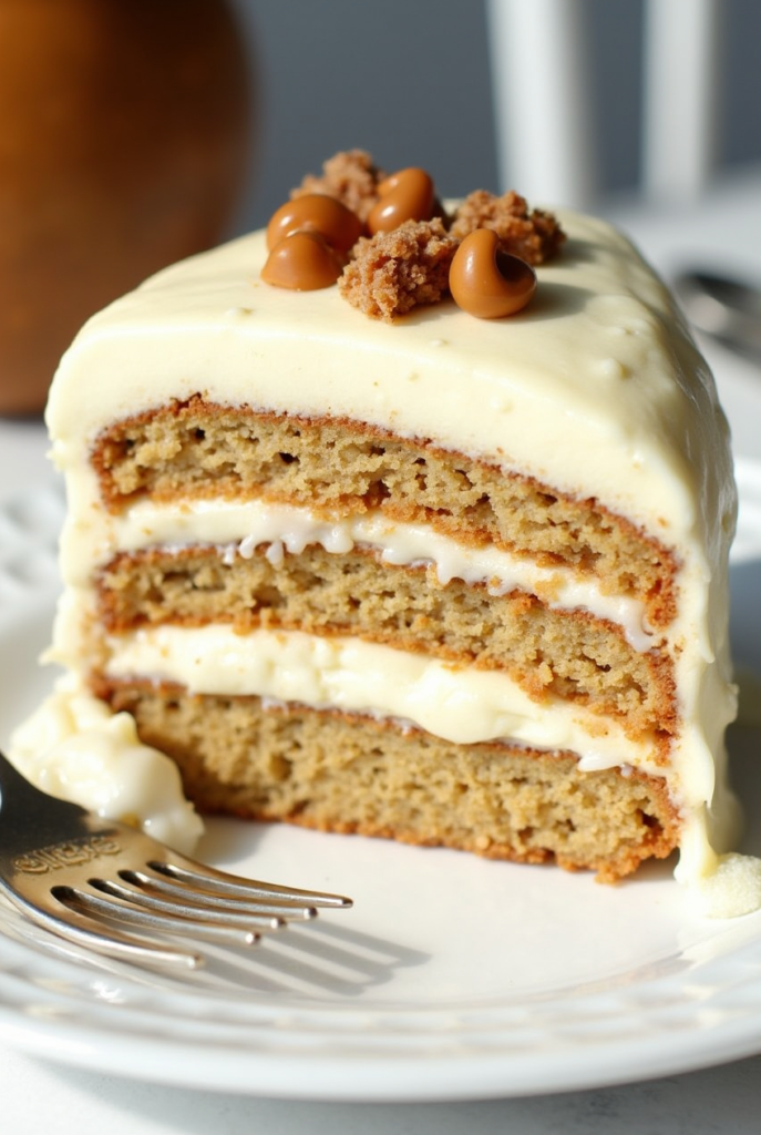 Butterscotch Crunch Cake