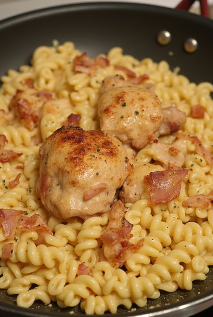 Chicken Bacon Ranch Pasta Recipe