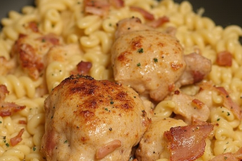 Chicken Bacon Ranch Pasta Recipe