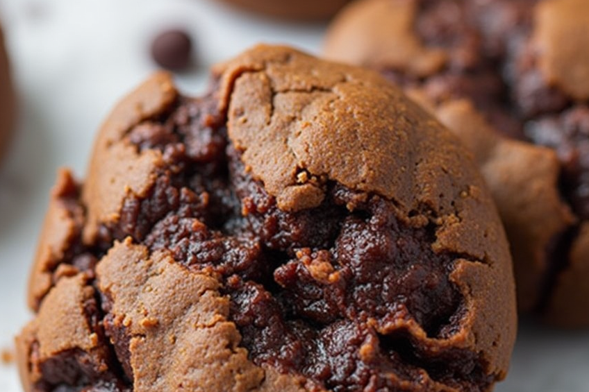 Fudgy Chewy Brookies Recipe