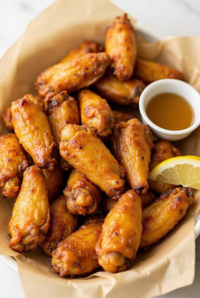 Honey Lemon Pepper Wings Recipe