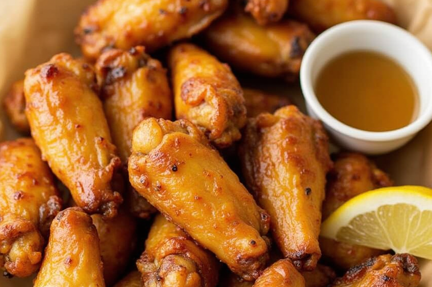 Honey Lemon Pepper Wings Recipe