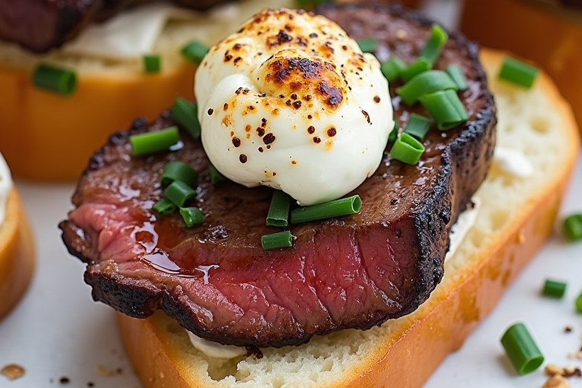 Steak Crostini Recipe