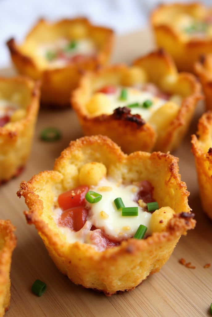 Tater Tot Appetizer Cups Recipe