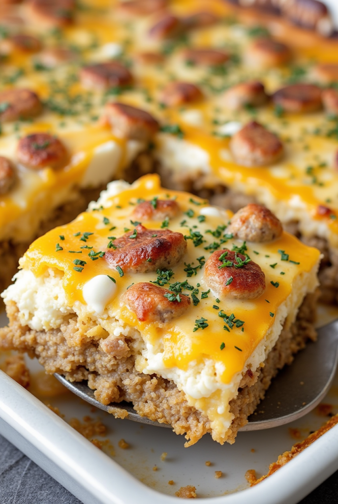 Savory Breakfast Sausage Casserole