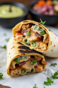 Chipotle Ranch Grilled Chicken Burrito