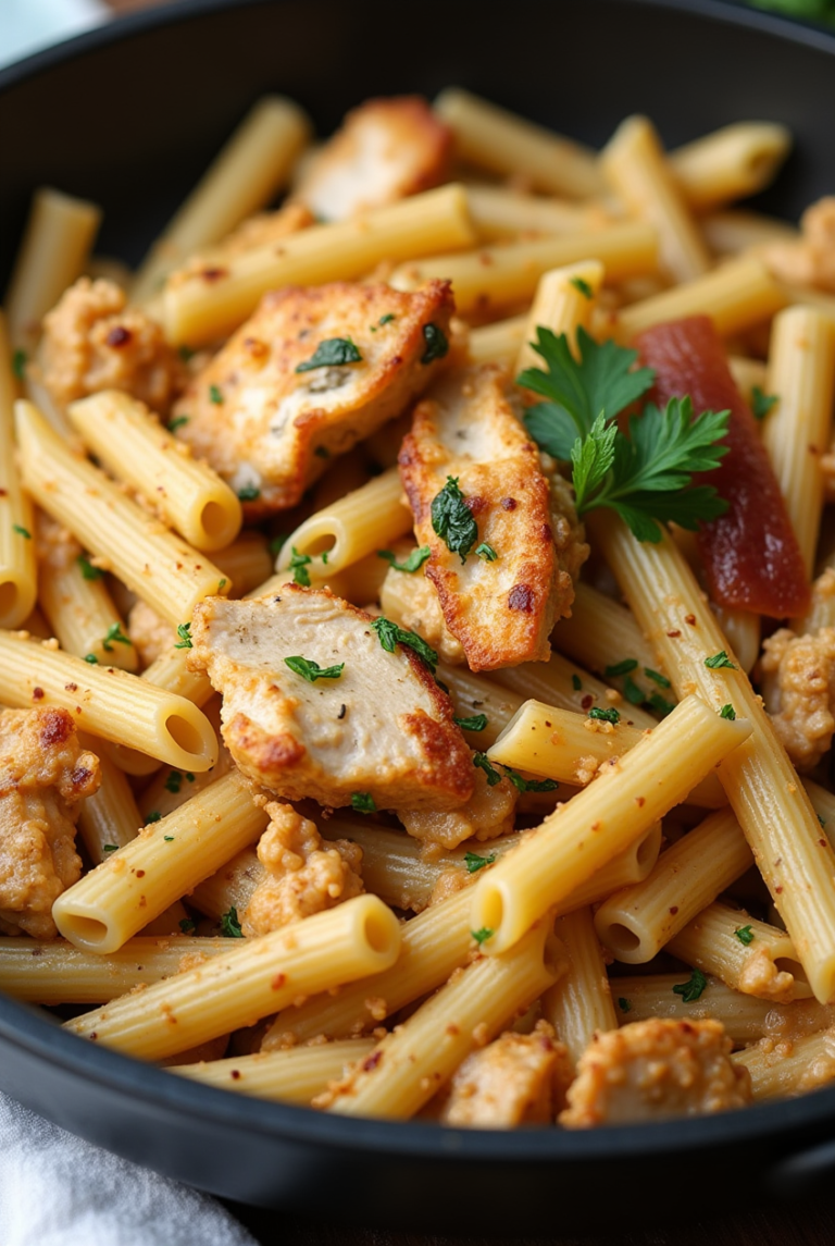 Crack Chicken Penne Recipe