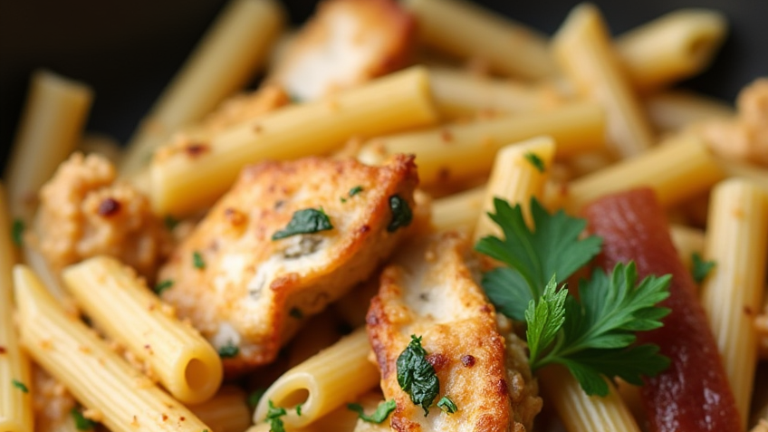 Crack Chicken Penne Recipe