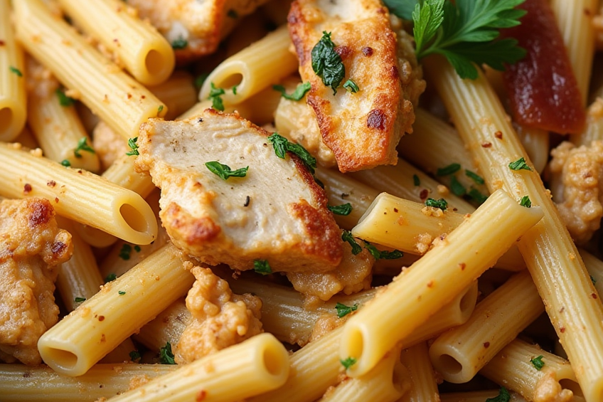 Crack Chicken Penne Recipe