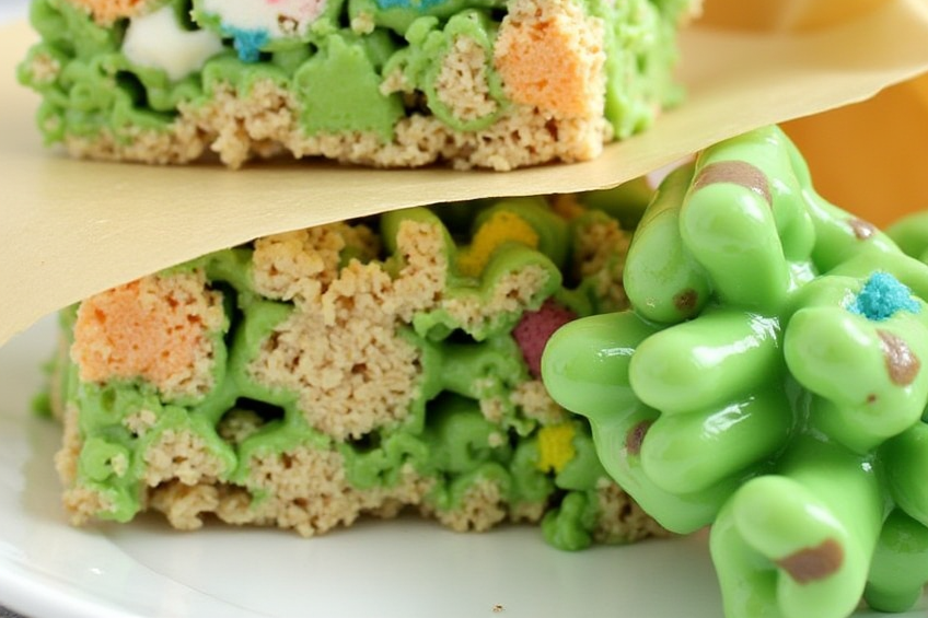 Lucky St. Patrick’s Day Rice Krispies Treats