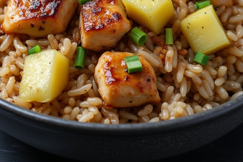 Pineapple Chicken and Rice