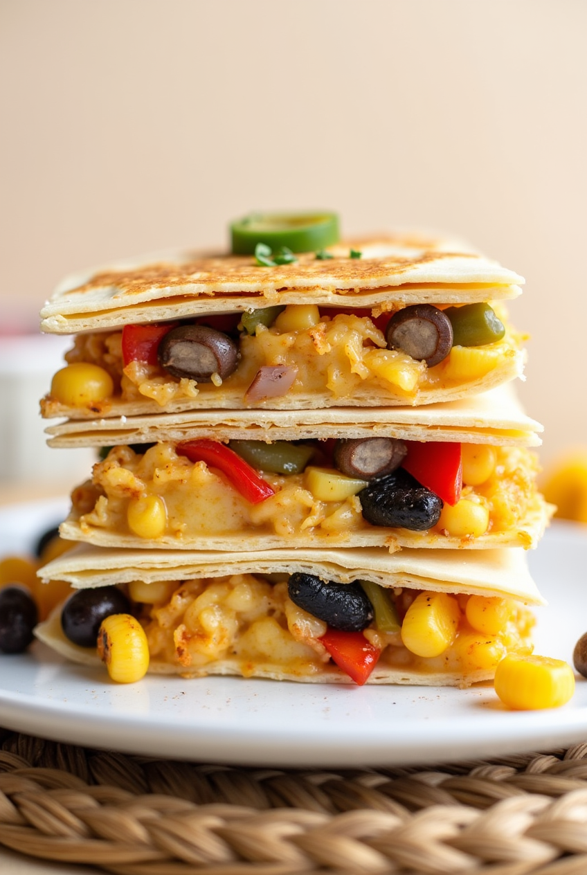 Sheet Pan Breakfast Quesadillas]