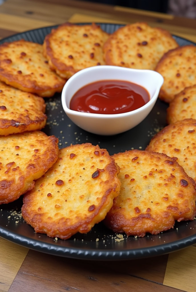 Crunchy Delight: Easy & Healthy Low-Calorie Hash Browns!