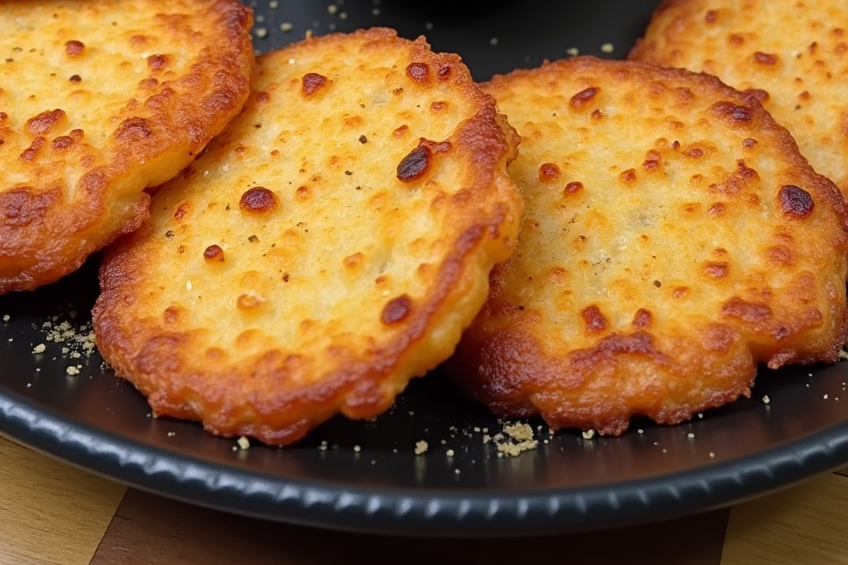 Crunchy Delight: Easy & Healthy Low-Calorie Hash Browns!